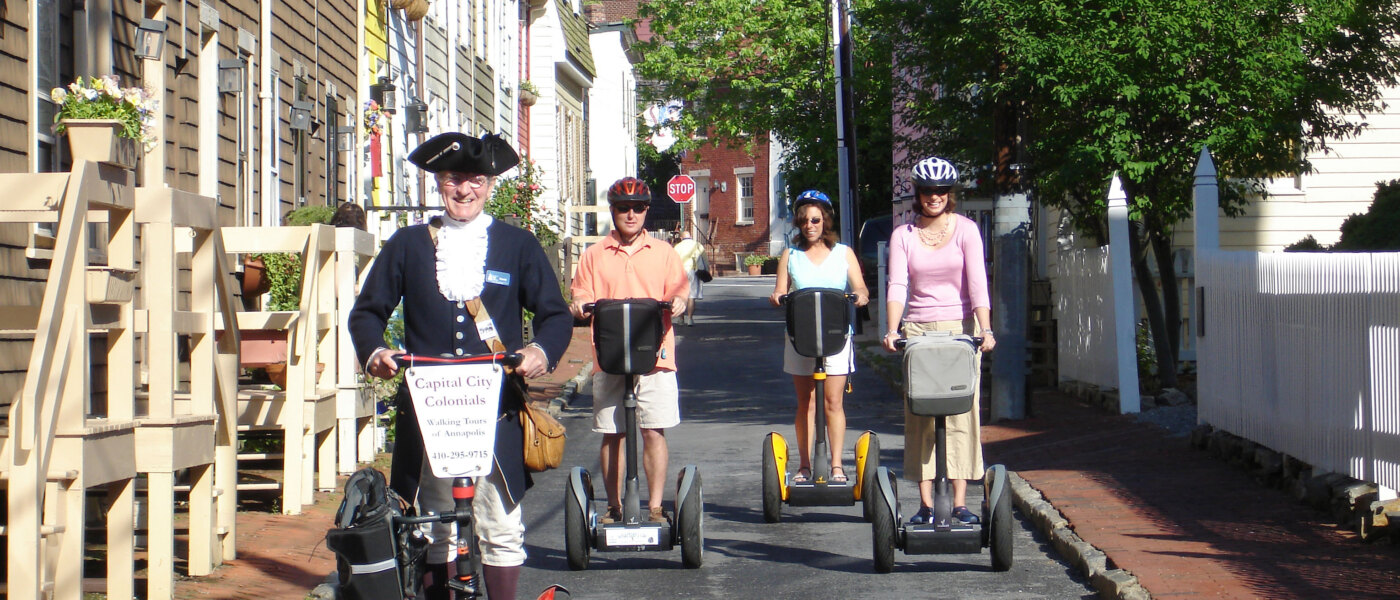 Holidays in Maryland. Annapolis Segway Tour