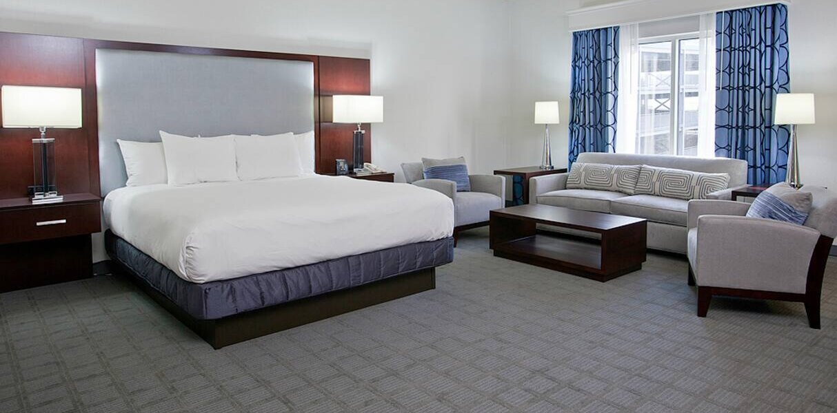 King Deluxe Room Hilton Scranton Pennsylvania