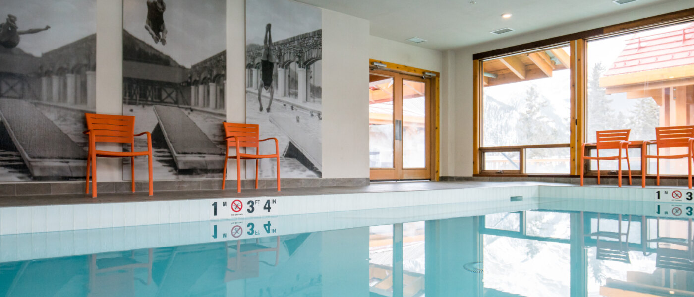 Indoor Pool, Moose Hotel, Banff - Holidays to Alberta