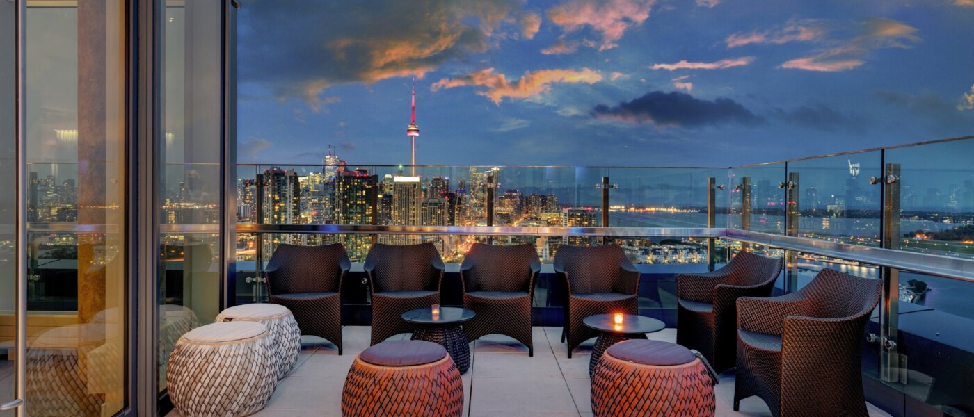 Rooftop Terrace - Hotel X - Holidays in Toronto