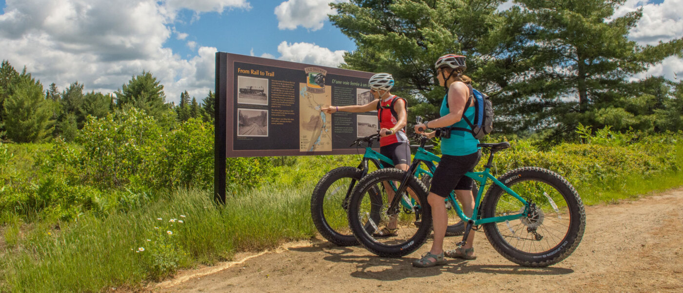 Algonquin Provoincial Park Bicycle Rentals, Ontario Holiday
