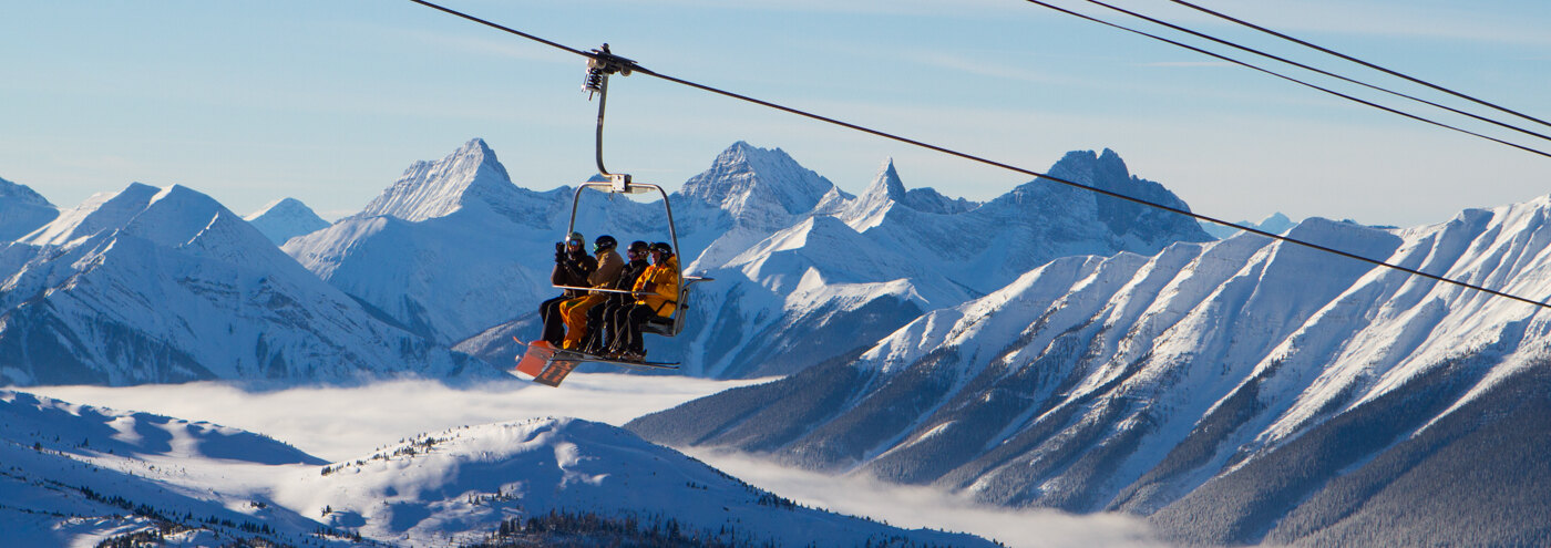 Ski Lift in Banff - Holidays to Alberta