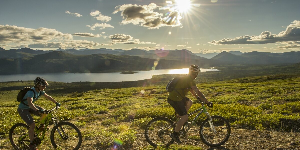 Mountain Biking, Holidays to Yukon