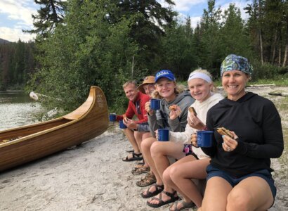 Pyramid Lake Canoe Adventures, from Jasper