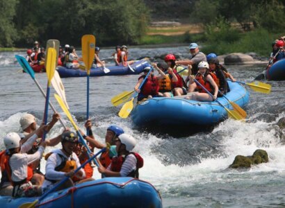 Santiam River Rafting from Mill City