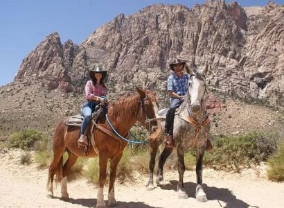 Morning Maverick Horseback Ride with Breakfast from Las Vegas