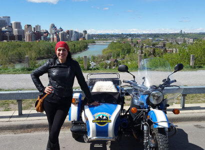 Vintage Sidecar Motorcycle Tours from Calgary